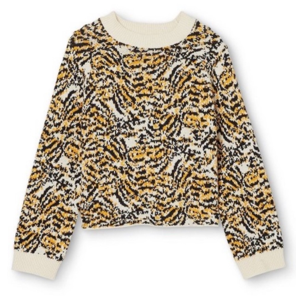 Rachel Comey x Target Abstract Animal Print Crew Neck Sweater